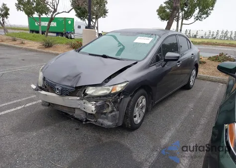 2014 Honda Civic Lx from USA, damaged, VIN 19XFB2F5XEE271567